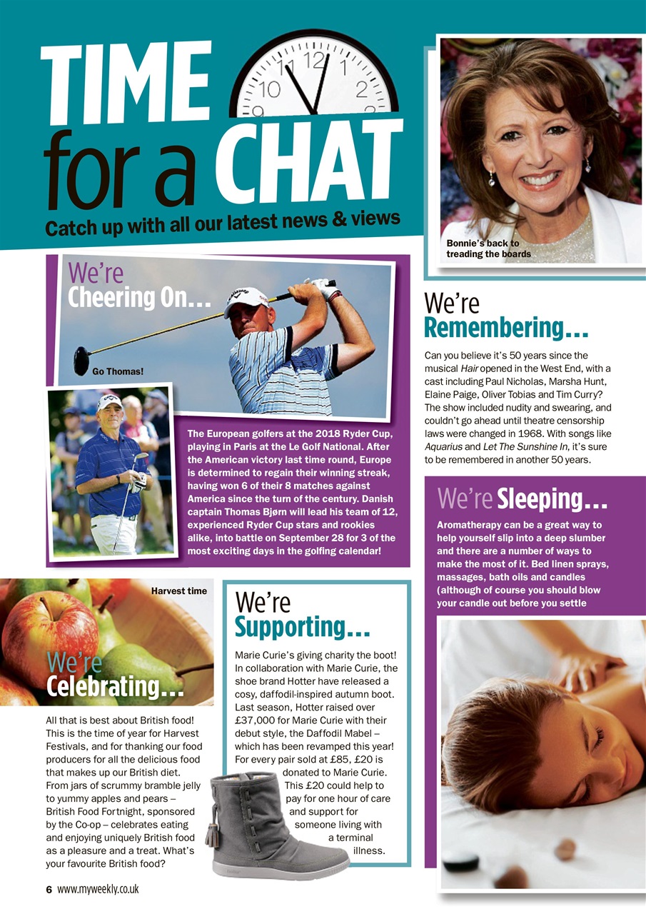 My Weekly Preview Pages