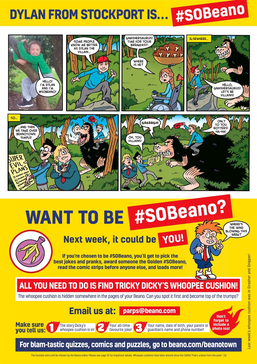 Beano Preview Pages