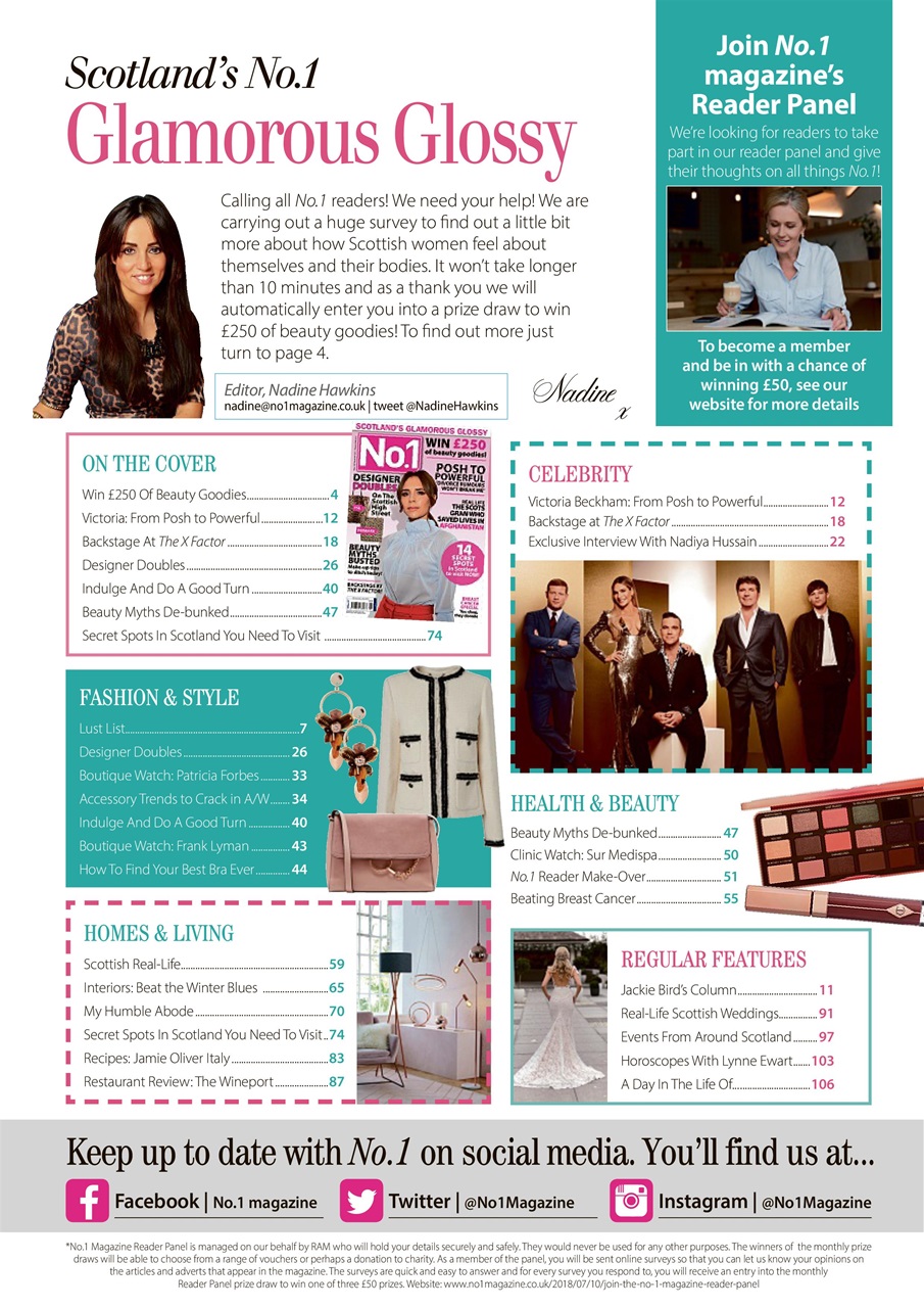 Number 1 Magazine Preview Pages