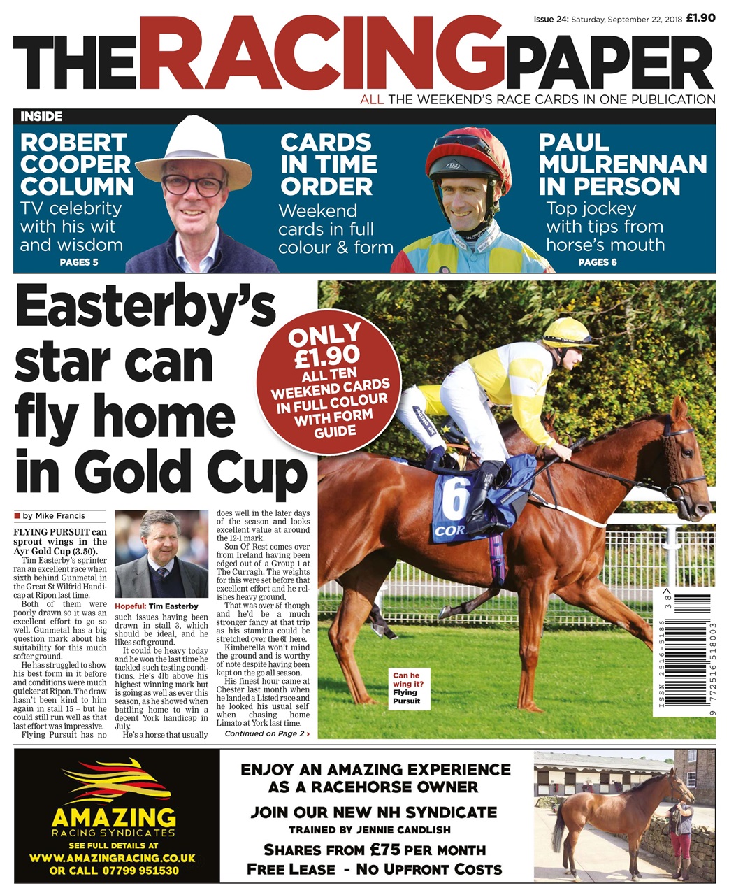 The Racing Paper Preview Pages