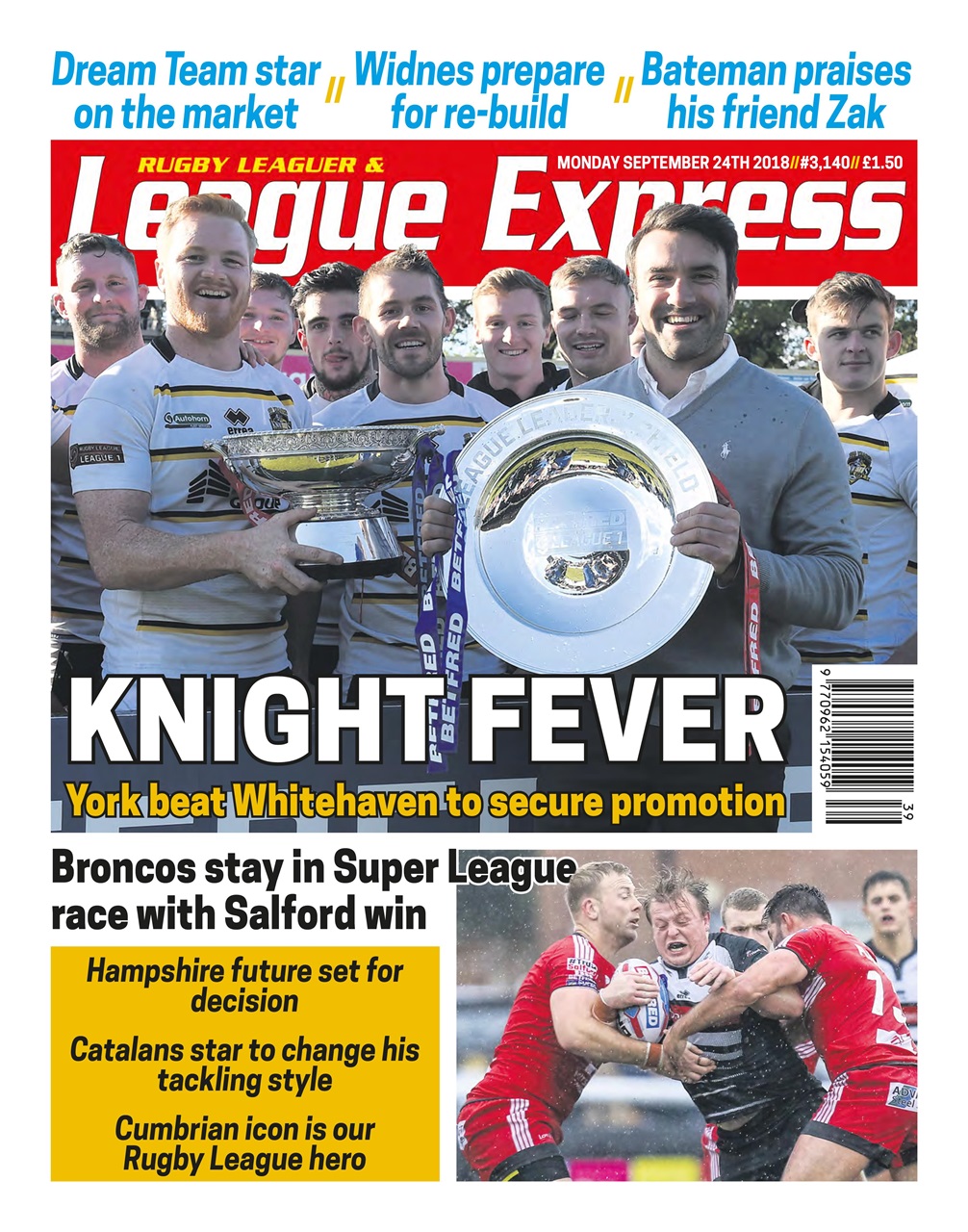 League Express Preview Pages