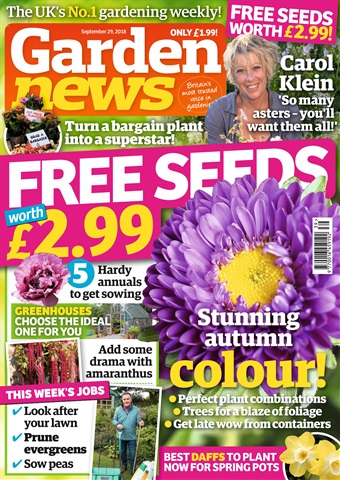 Garden News issue 29th September 2018
