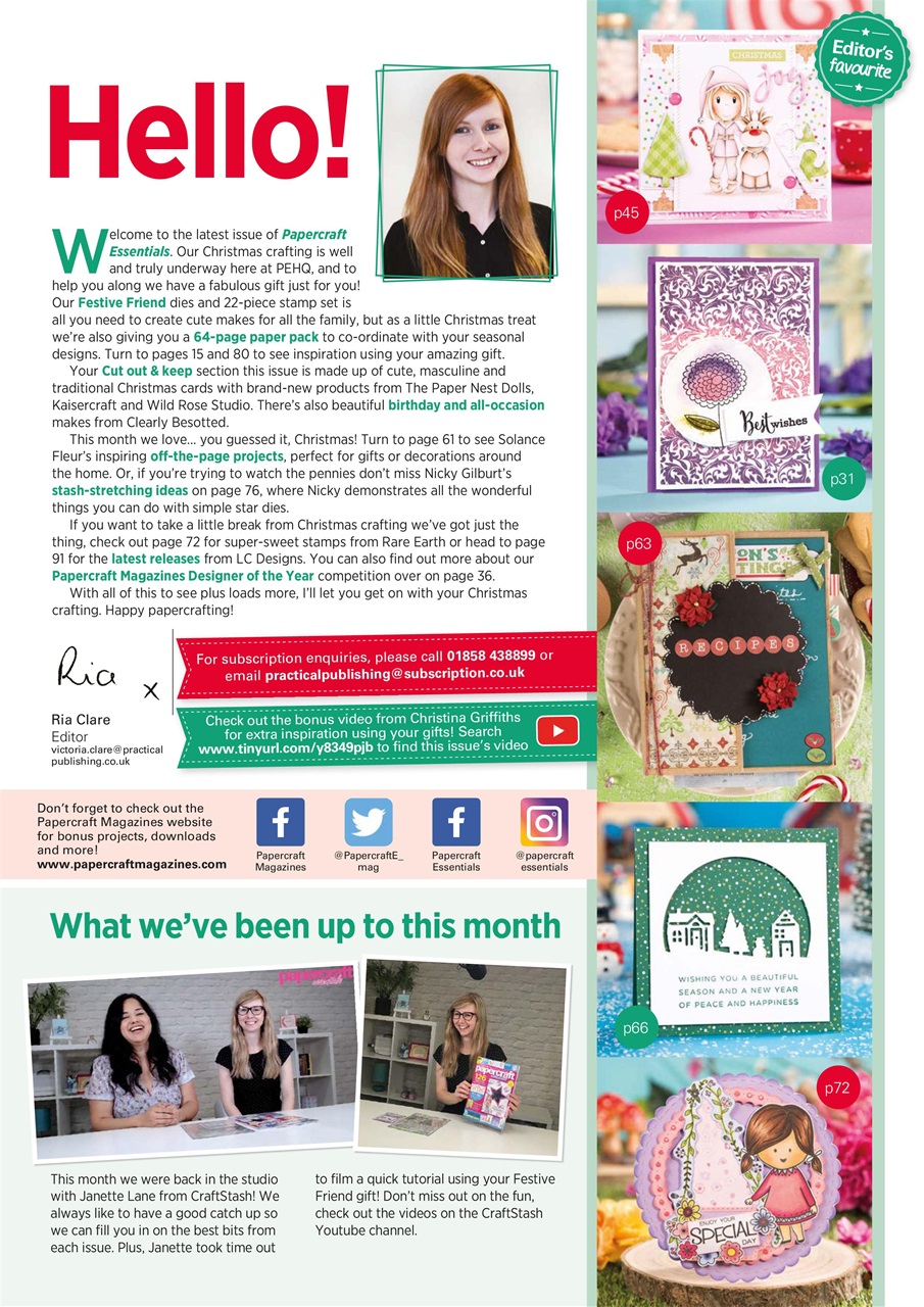 Papercraft Essentials Preview Pages