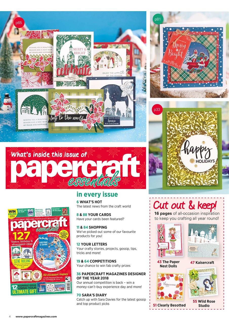 Papercraft Essentials Preview Pages