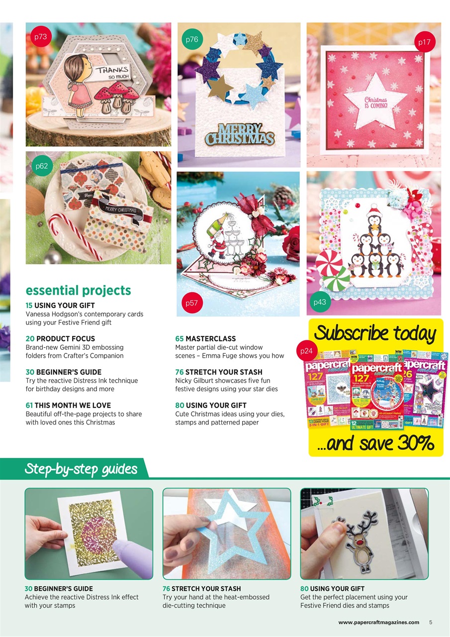 Papercraft Essentials Preview Pages