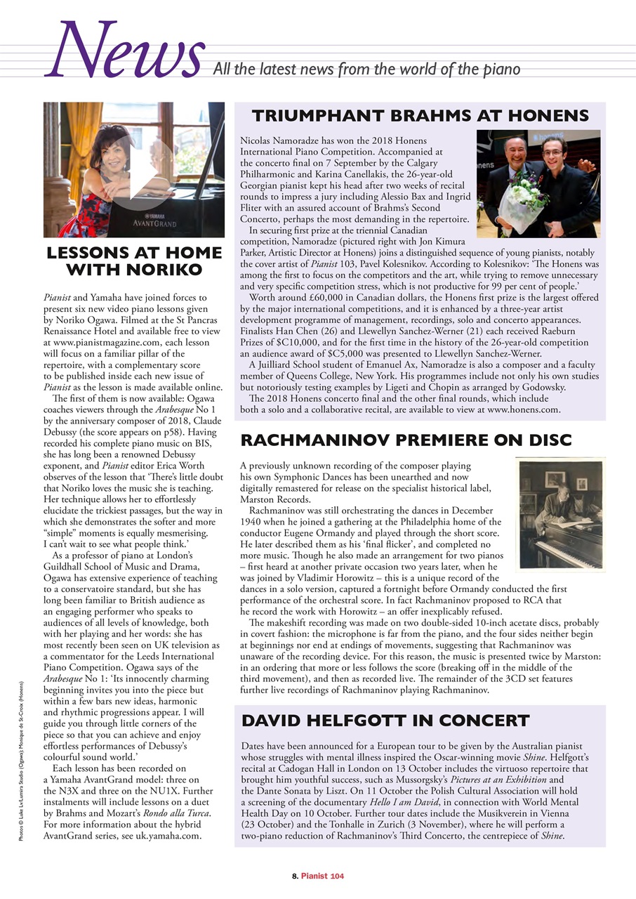 Pianist Preview Pages