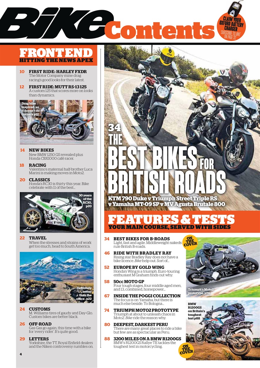Bike Preview Pages
