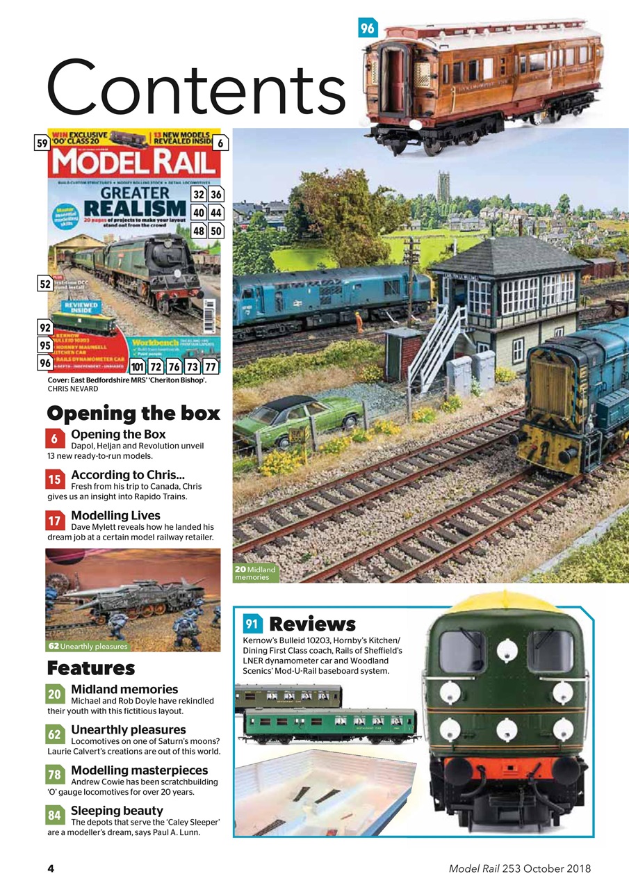 Model Rail Preview Pages