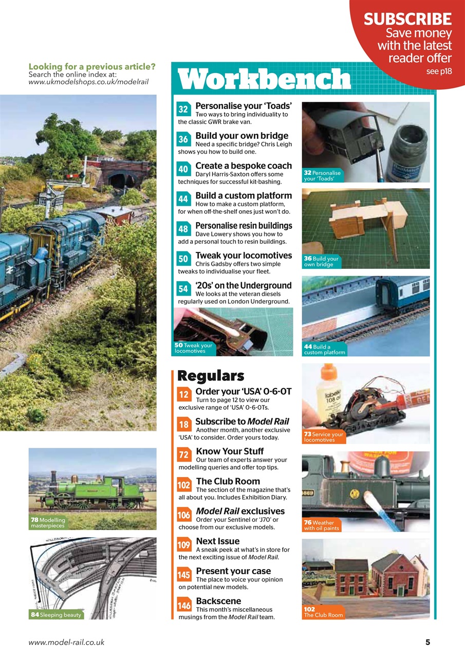 Model Rail Preview Pages