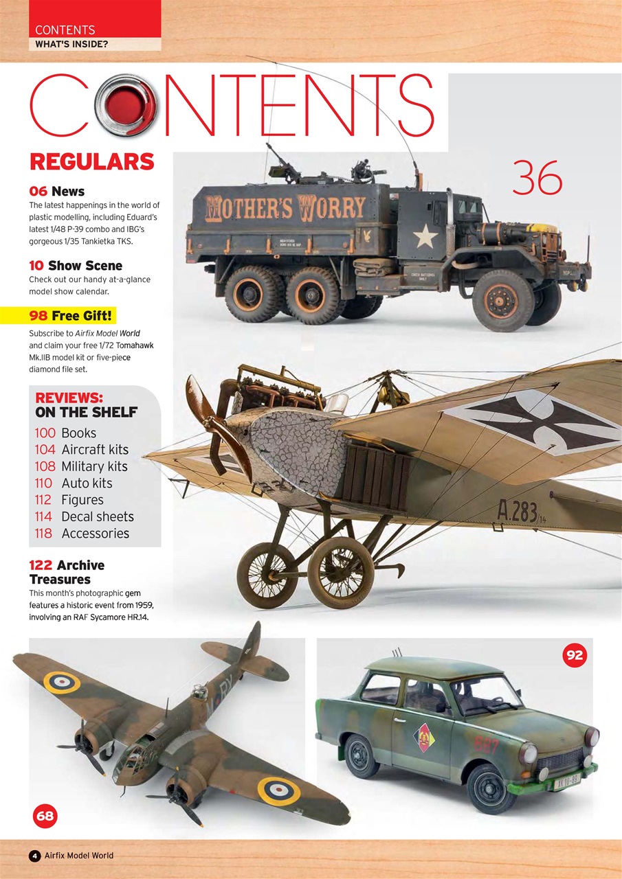 Airfix Model World Preview Pages