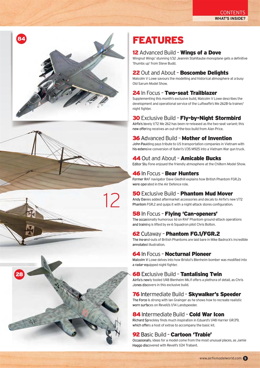 Airfix Model World Preview Pages