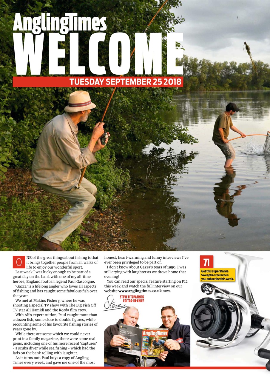 Angling Times Preview Pages