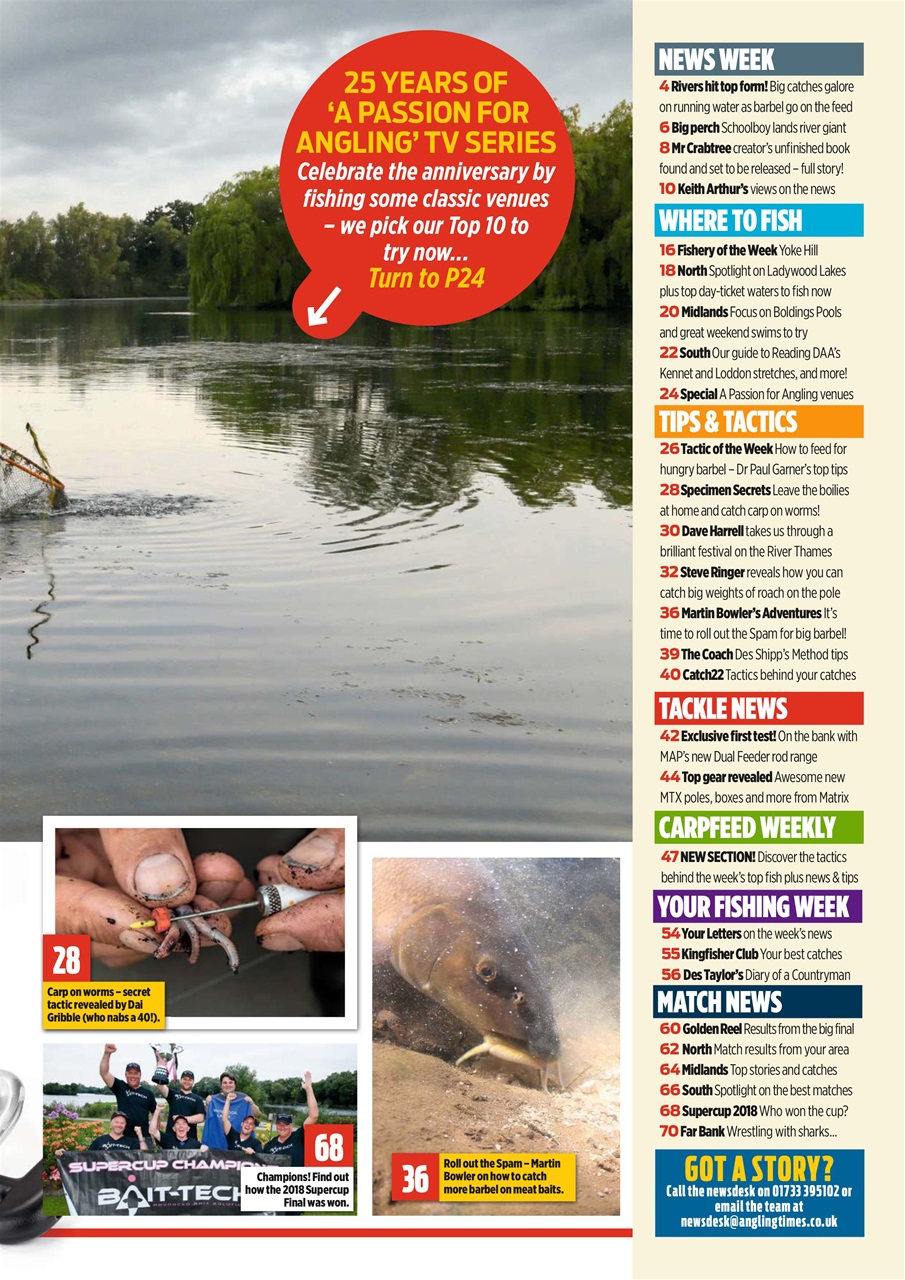 Angling Times Preview Pages
