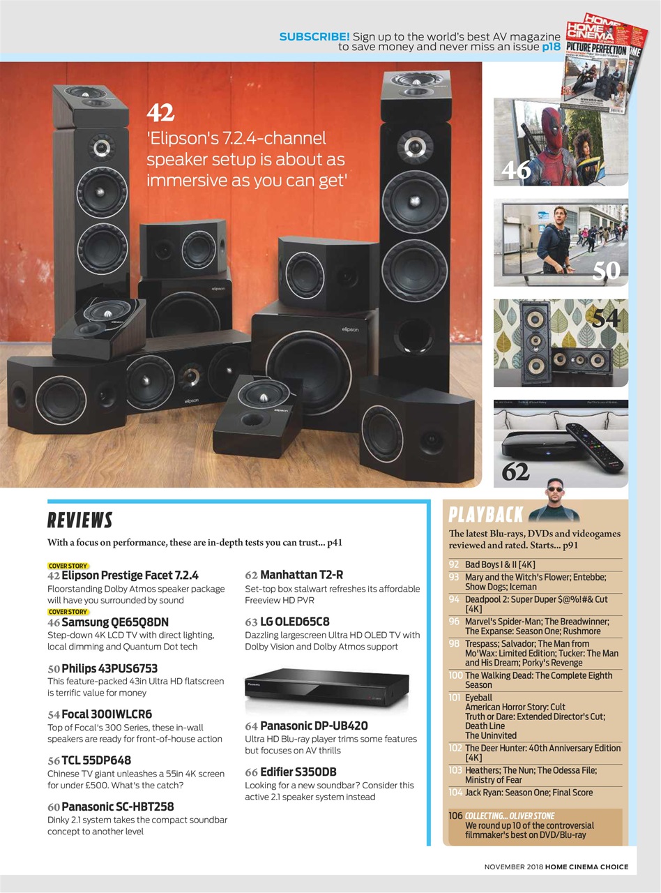 Home Cinema Choice Preview Pages