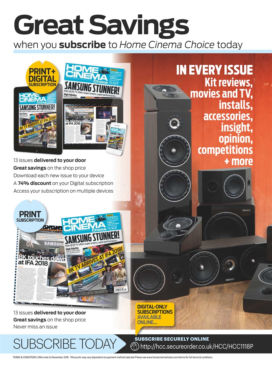 Home Cinema Choice Preview Pages