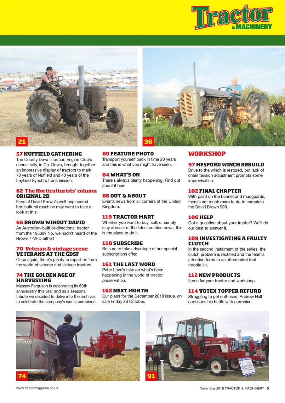 Tractor & Machinery Preview Pages
