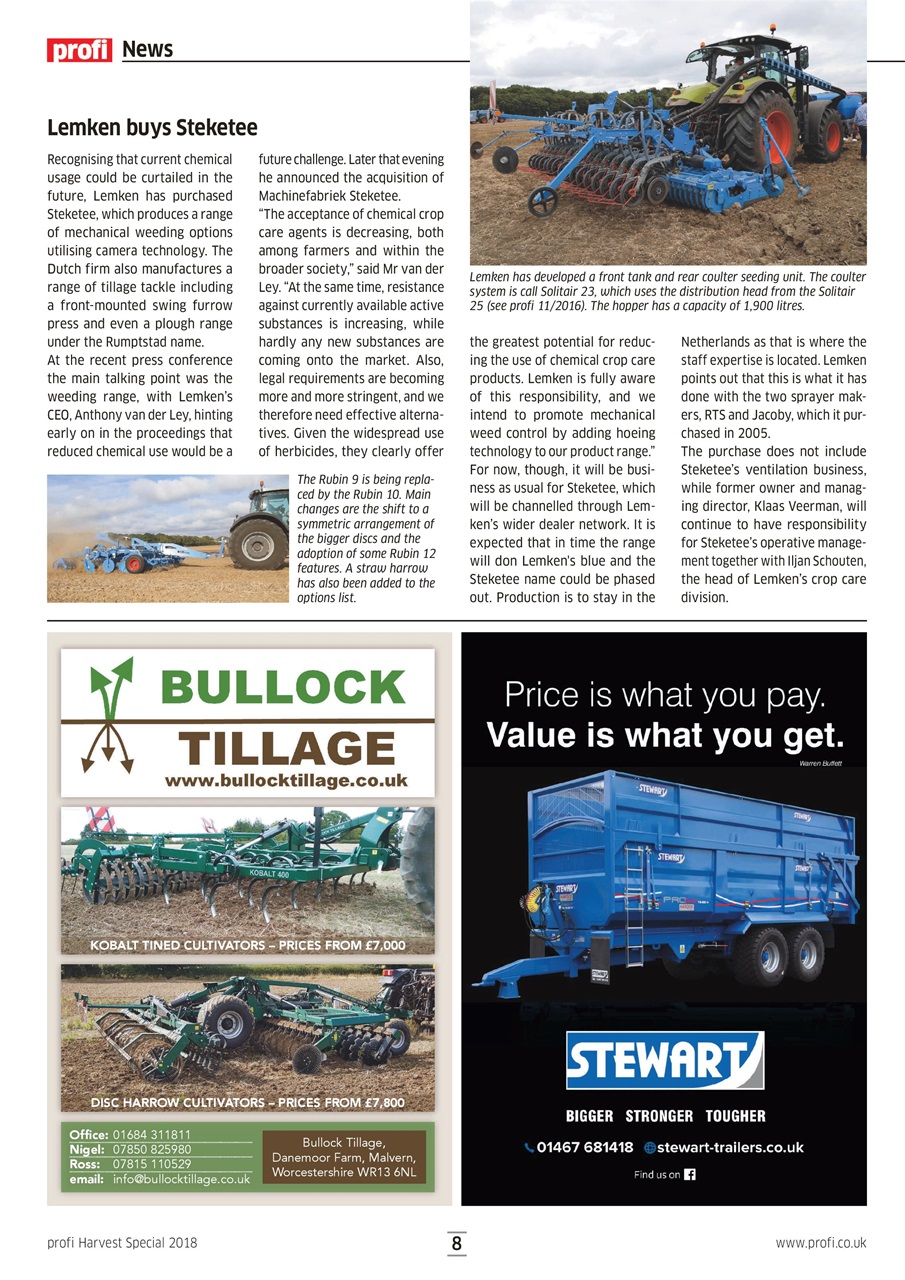 Profi International Preview Pages