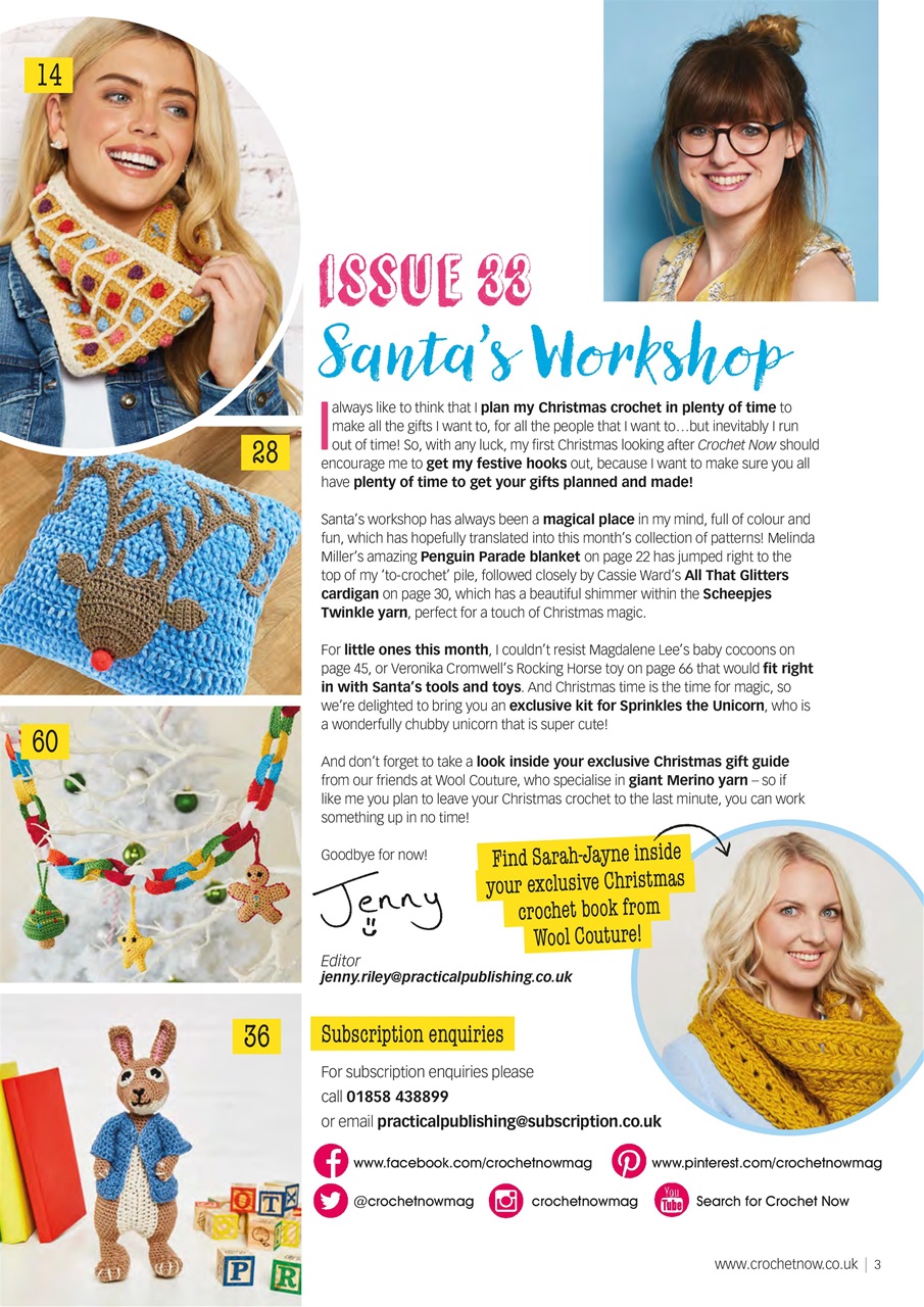 Crochet Now Magazine Preview Pages
