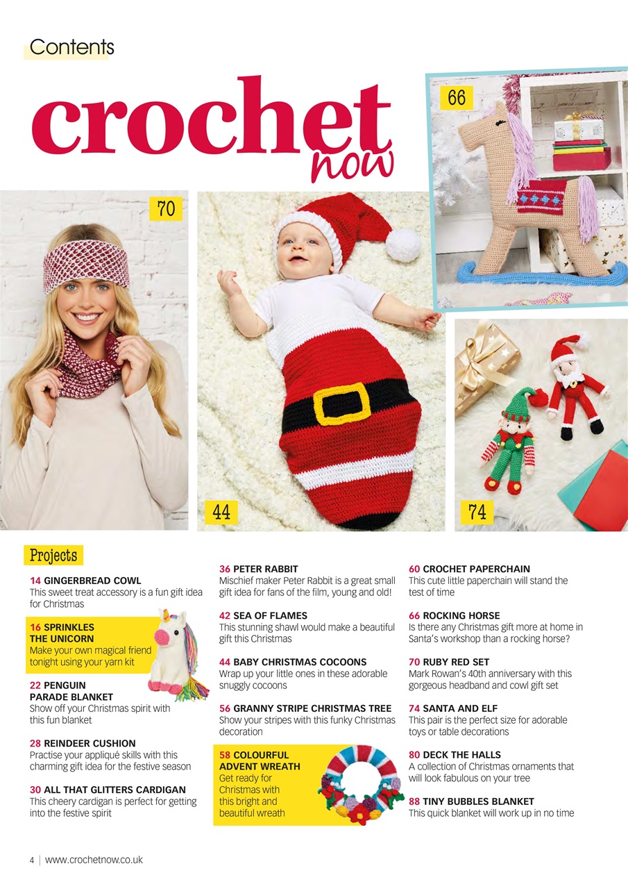 Crochet Now Magazine Preview Pages