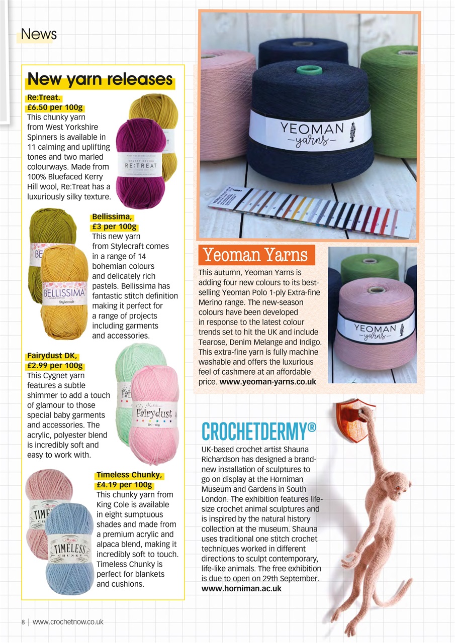 Crochet Now Magazine Preview Pages
