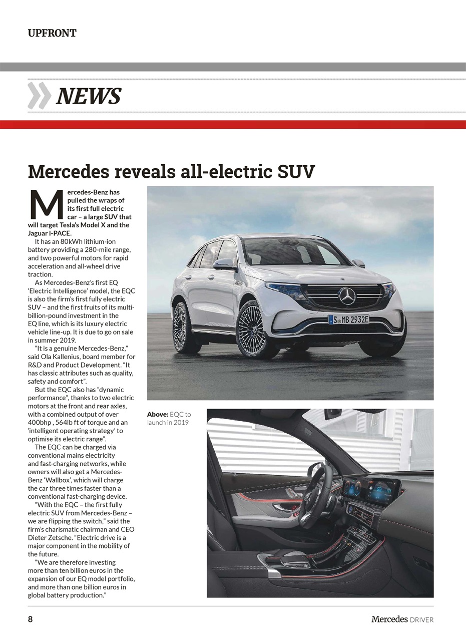 Mercedes Driver Magazine Preview Pages