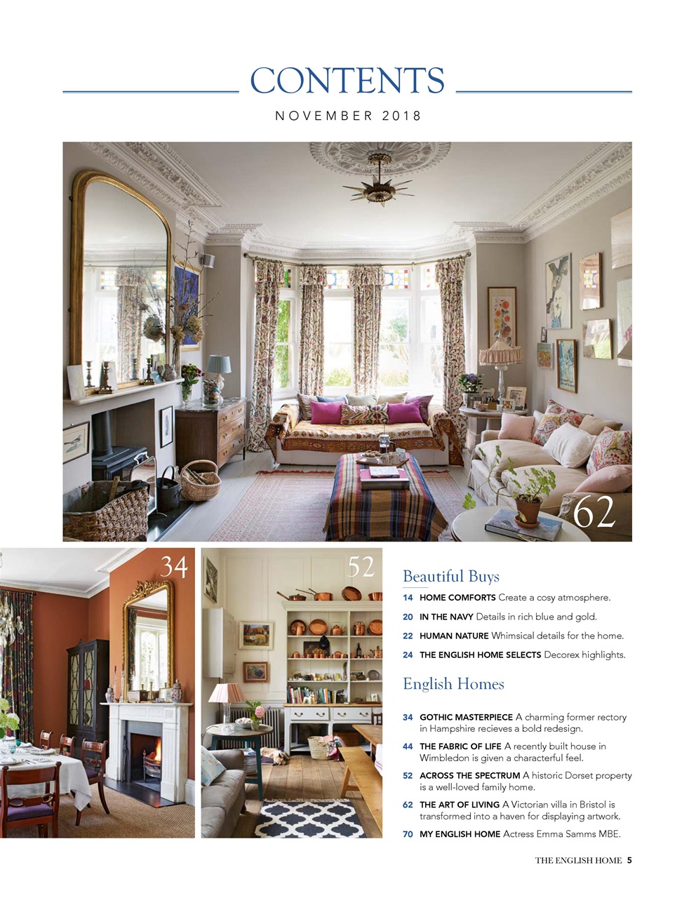 The English Home Preview Pages