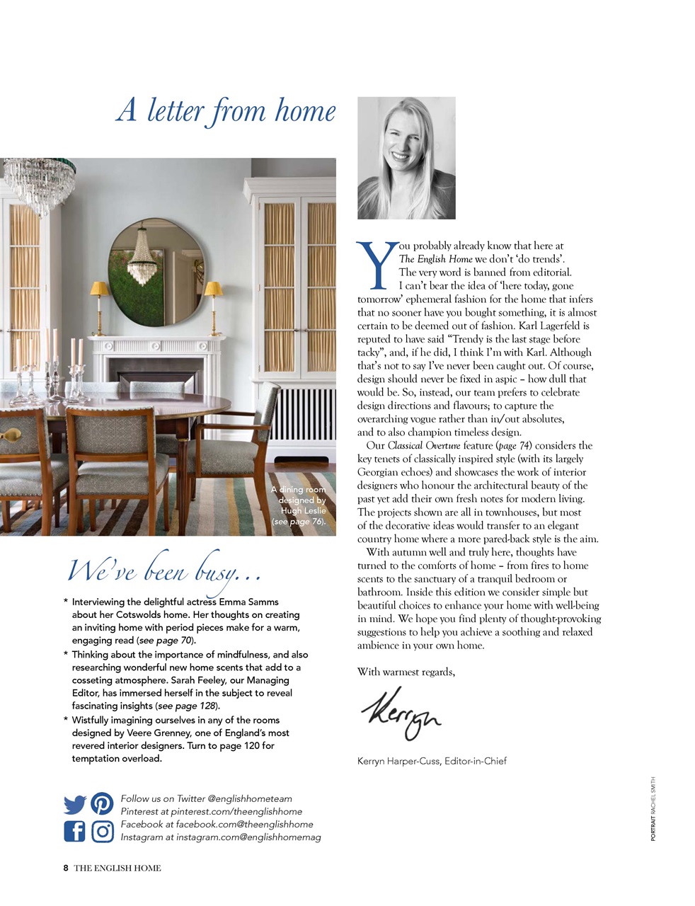 The English Home Preview Pages