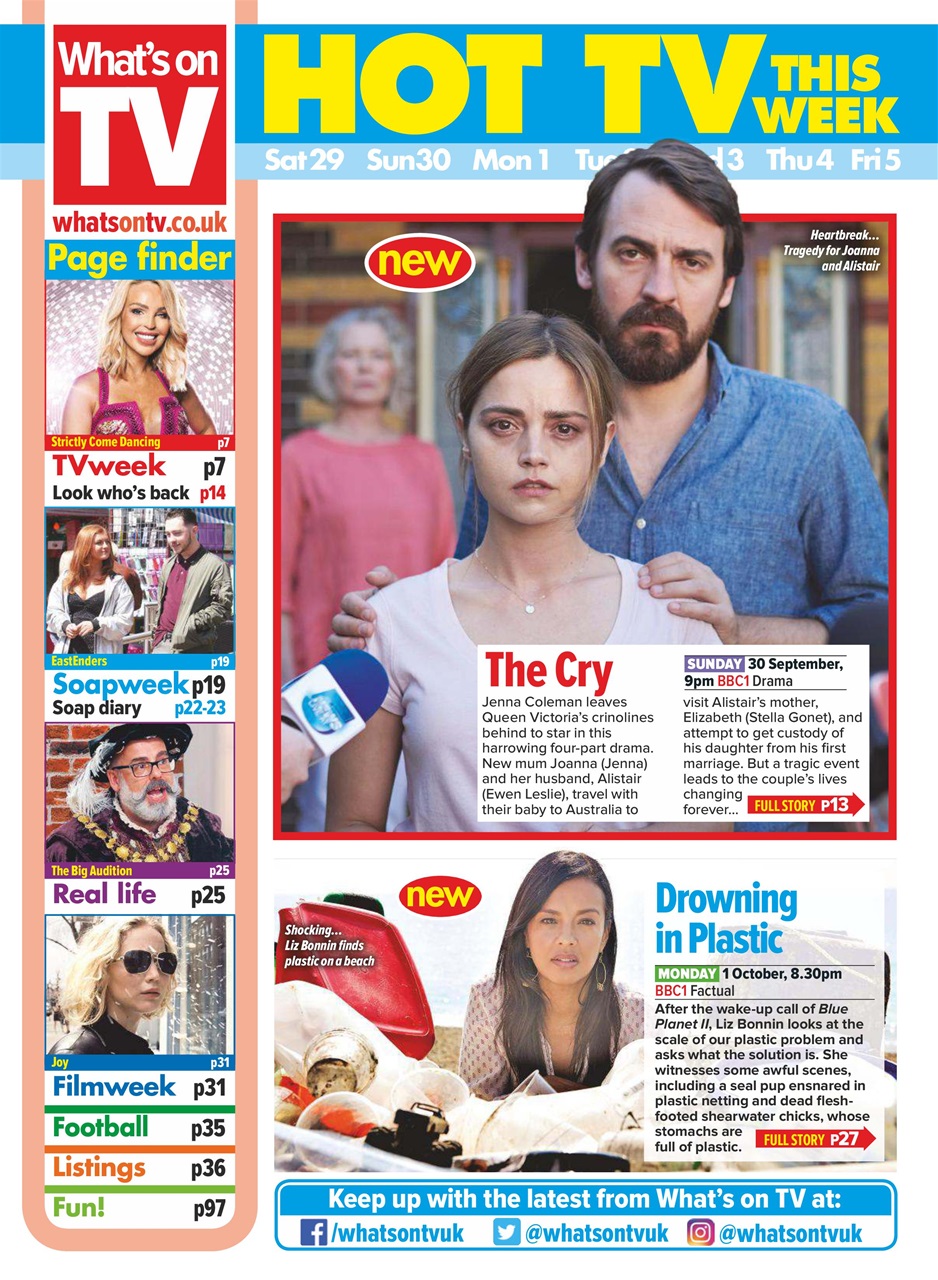 What's on TV Preview Pages