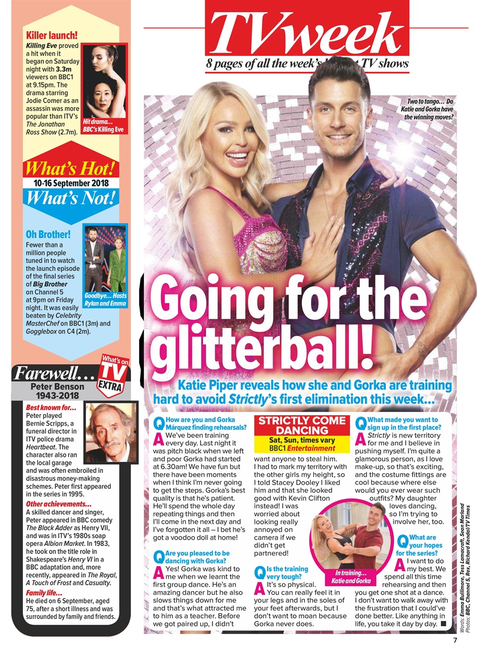 What's on TV Preview Pages