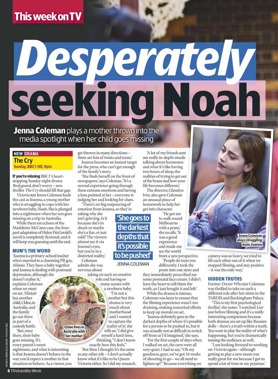 TV & Satellite Week Preview Pages