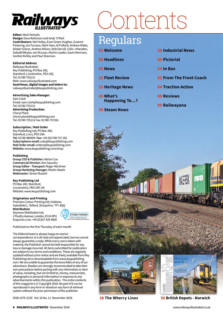 Railways Illustrated Preview Pages