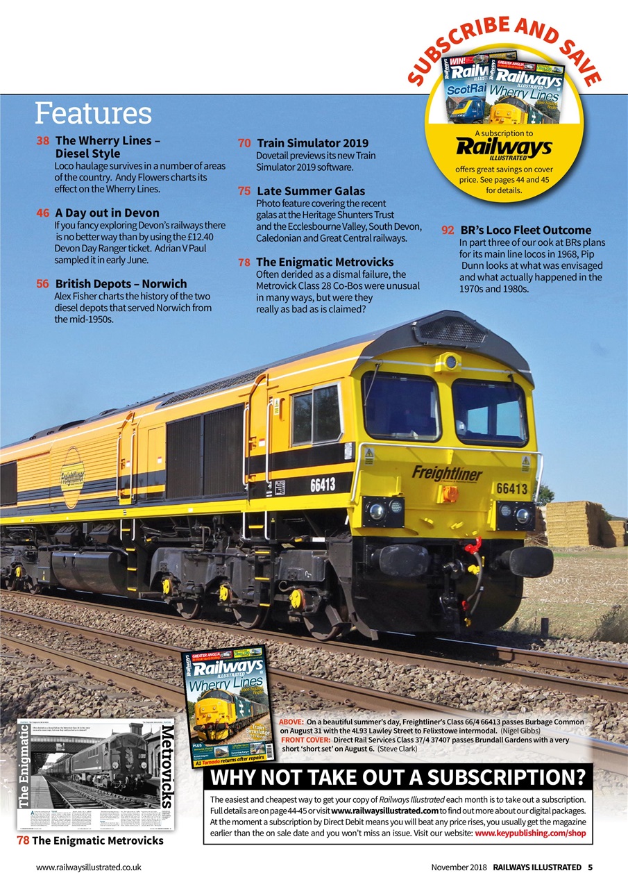 Railways Illustrated Preview Pages