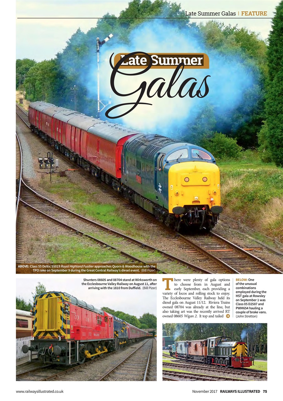 Railways Illustrated Preview Pages