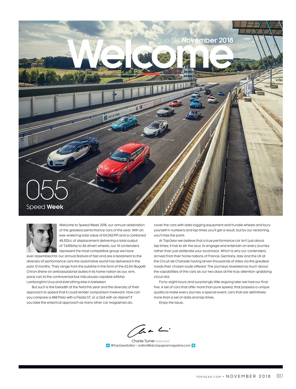 BBC Top Gear Magazine Preview Pages