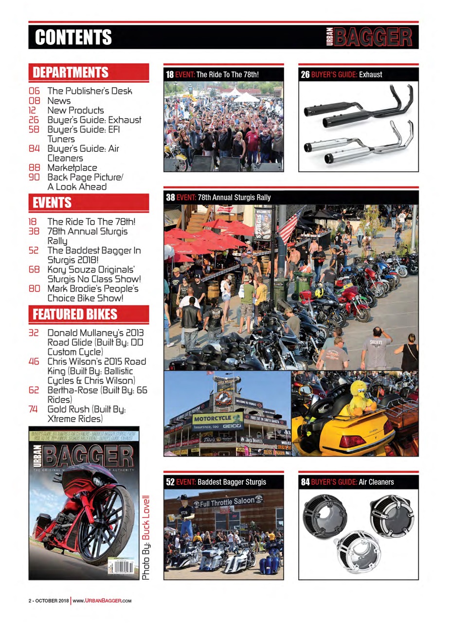 Urban Bagger Preview Pages