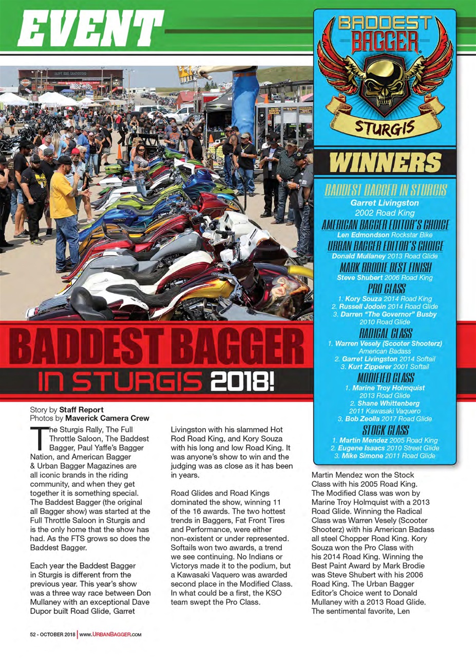 Urban Bagger Preview Pages