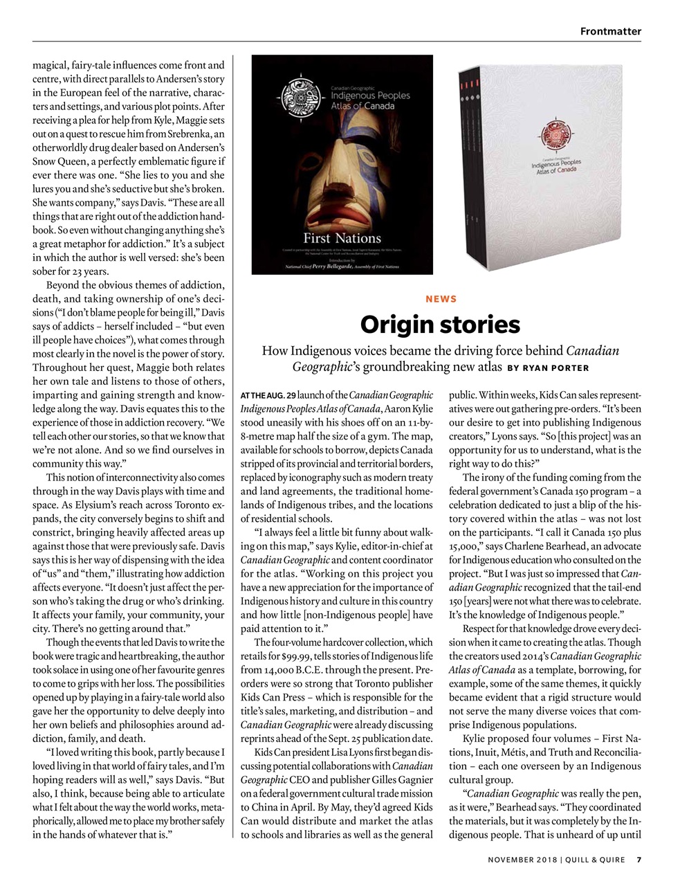 Quill & Quire Preview Pages