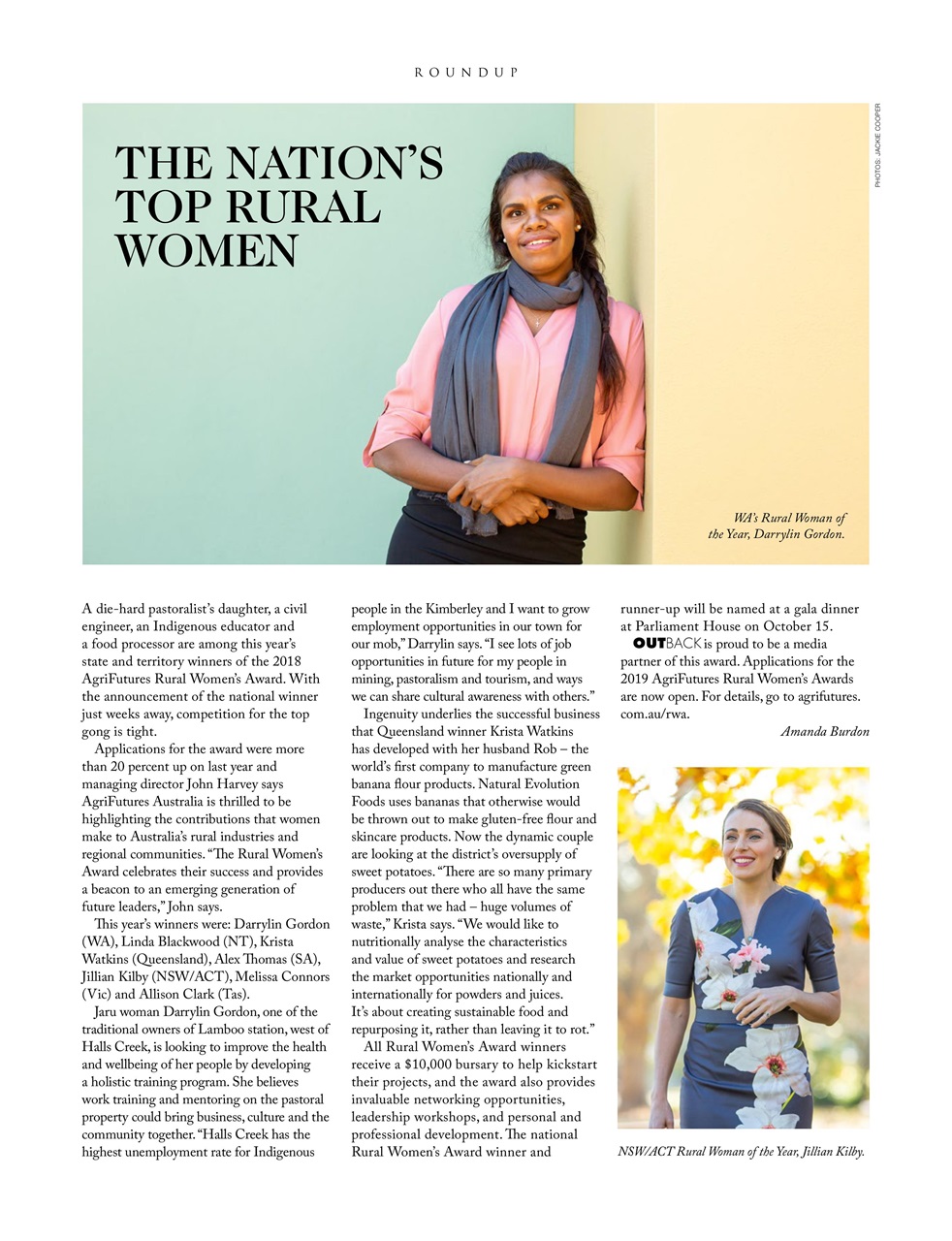 OUTBACK Magazine Preview Pages