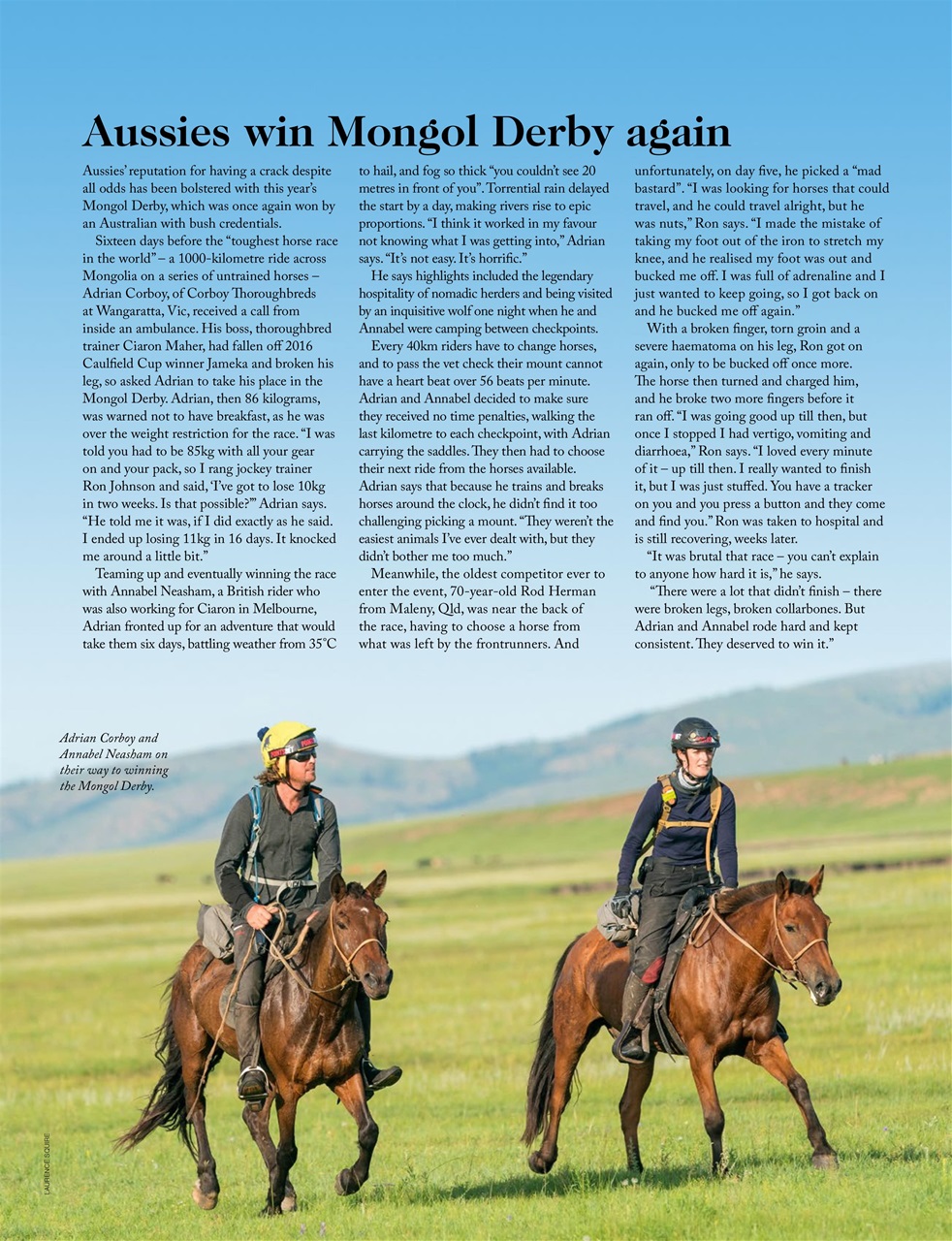 OUTBACK Magazine Preview Pages