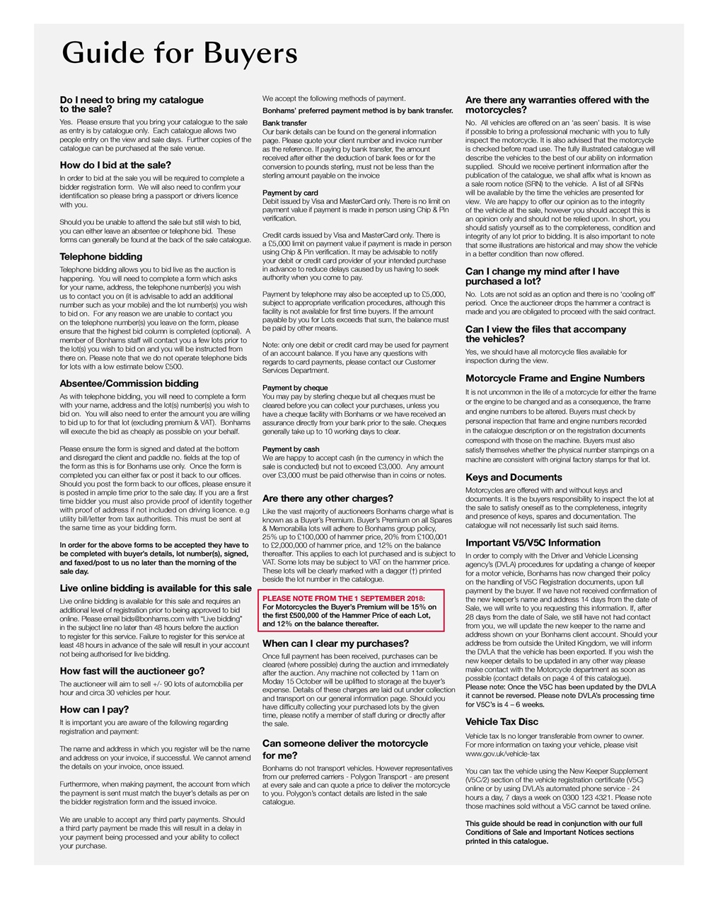 The Classic MotorCycle Preview Pages