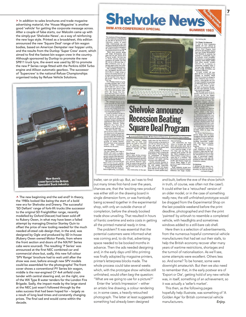 Vintage Roadscene Archive Preview Pages