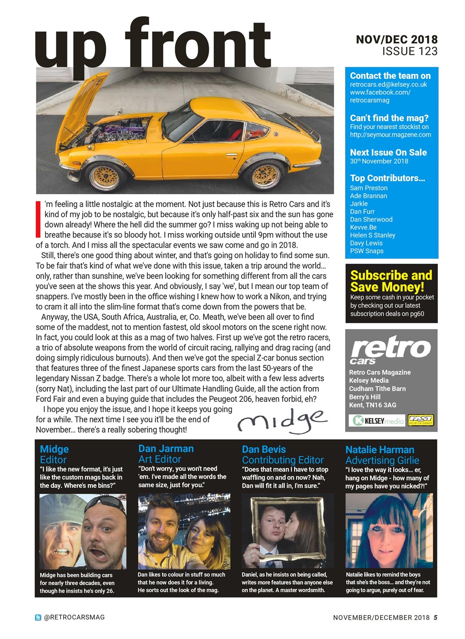 Retro Cars Preview Pages