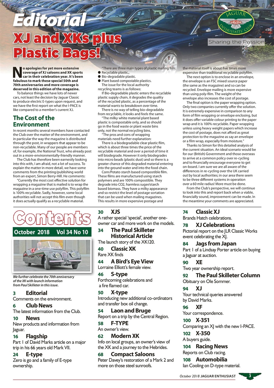 Jaguar Enthusiast Preview Pages