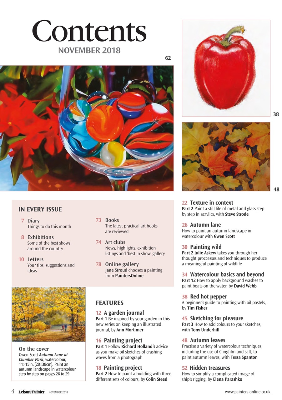 Leisure Painter & The Artist Preview Pages
