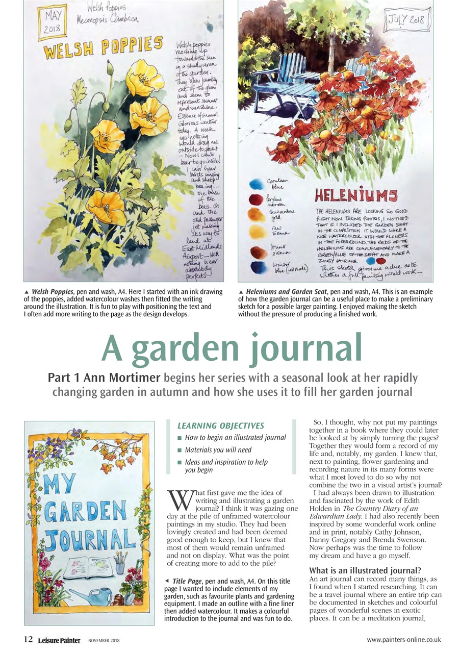 Leisure Painter & The Artist Preview Pages
