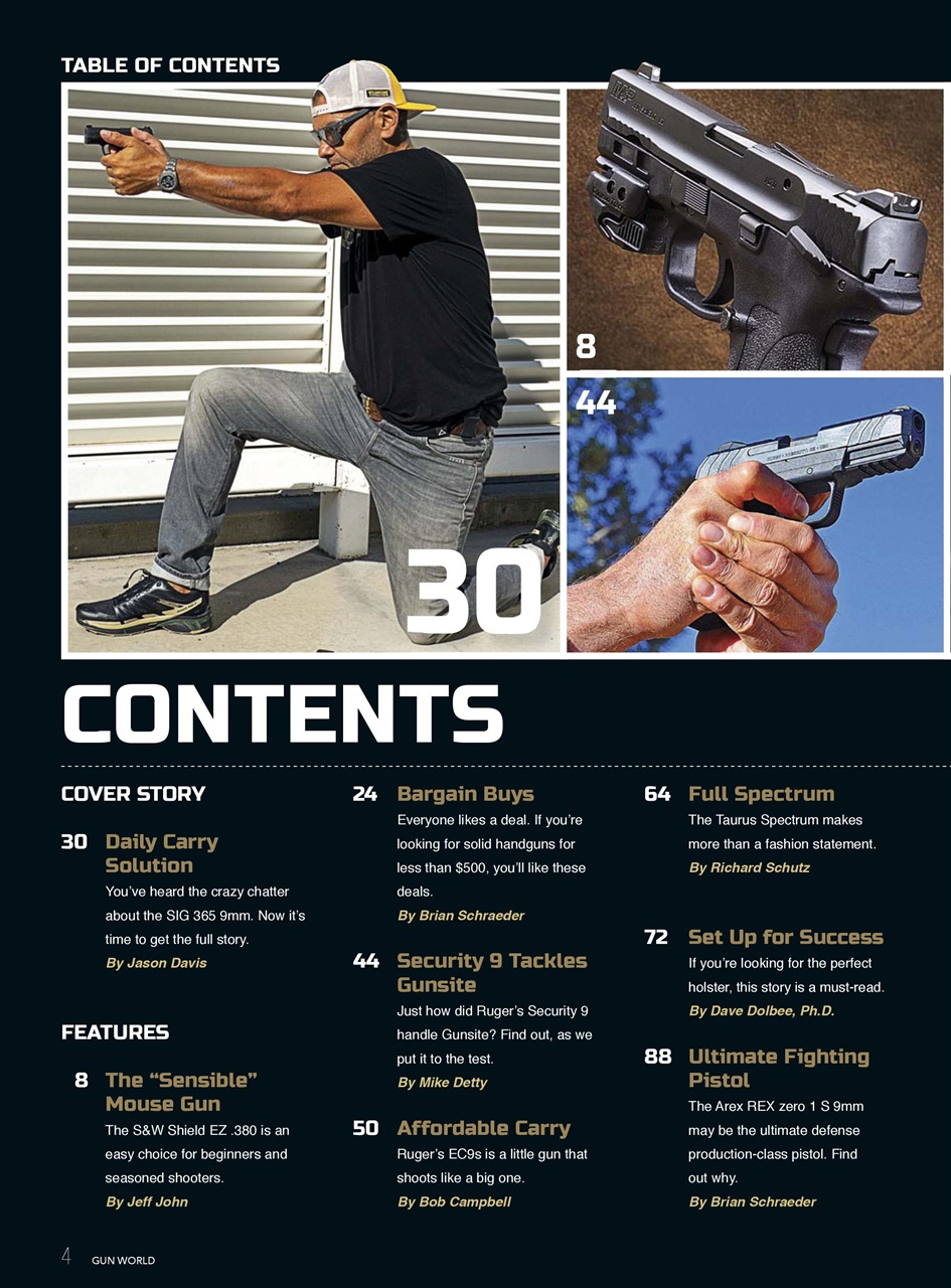 Gun World Preview Pages