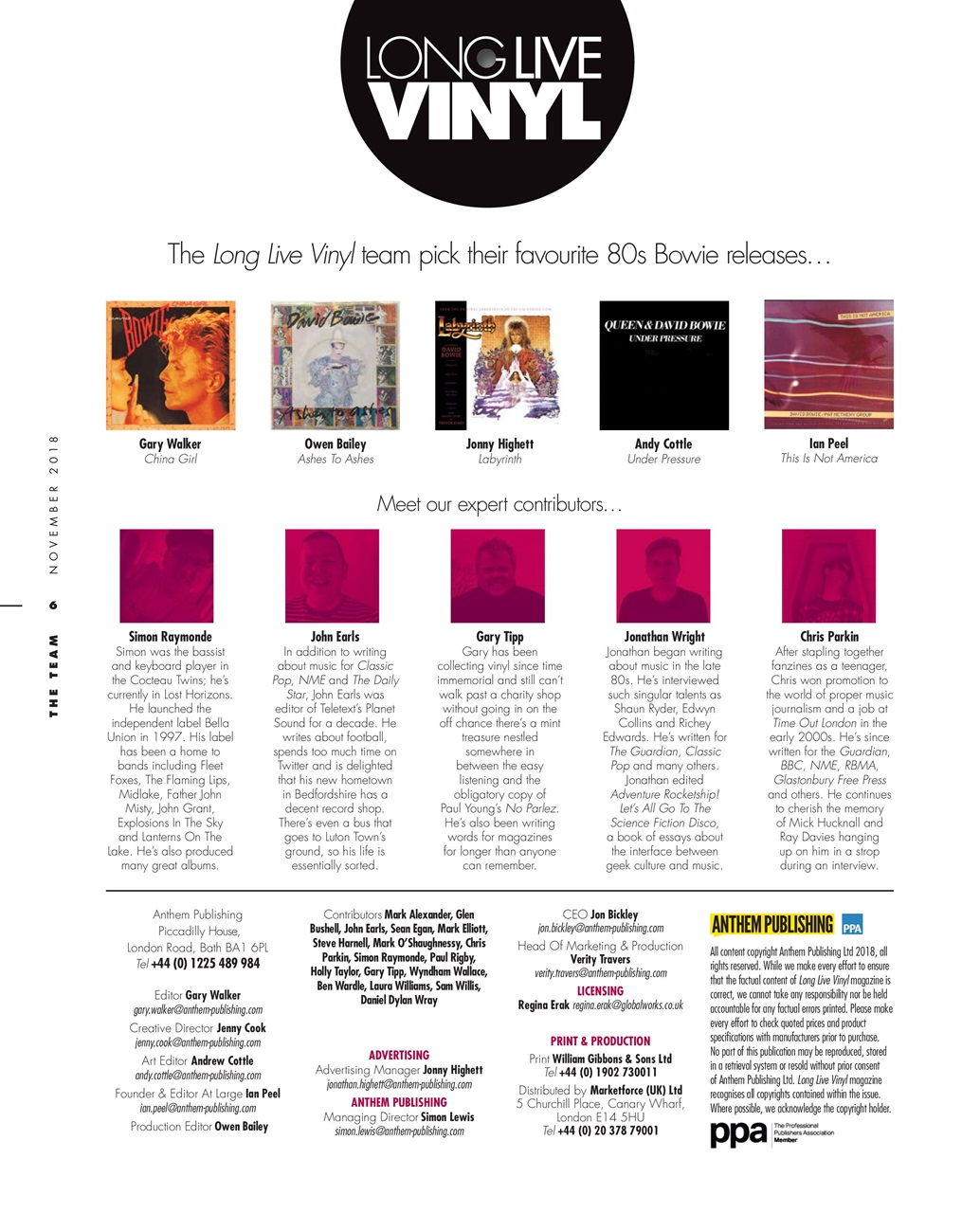 Long Live Vinyl Preview Pages