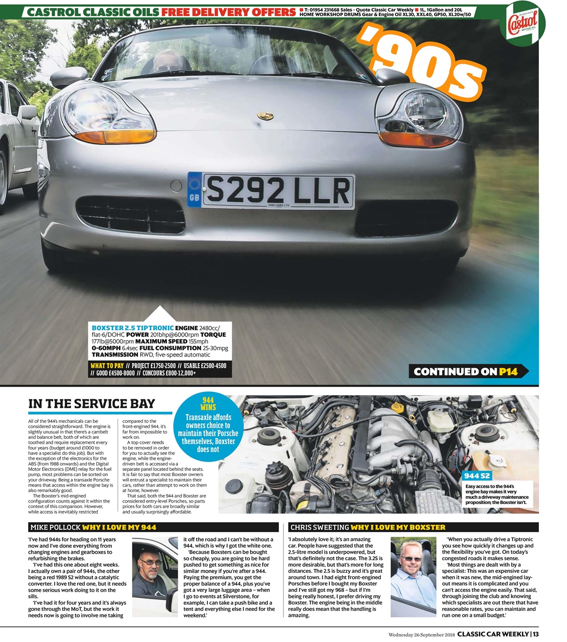 Classic Car Weekly Preview Pages