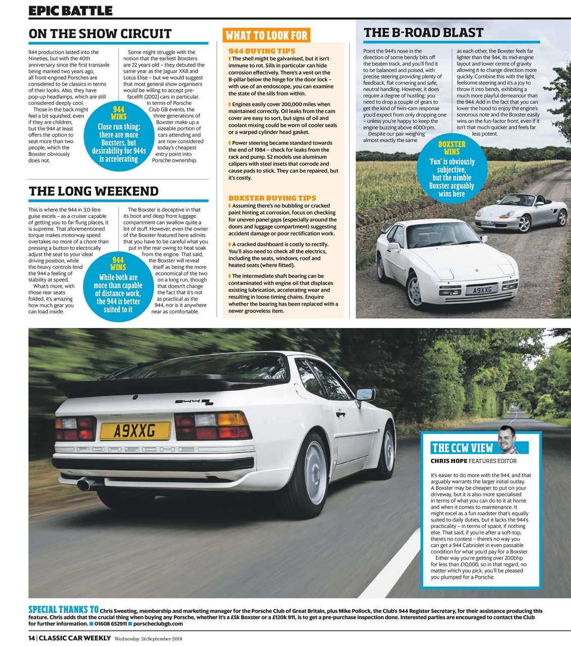Classic Car Weekly Preview Pages