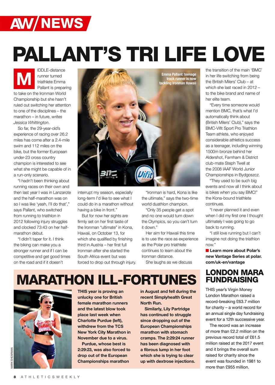 AW – Athletics Weekly Magazine Preview Pages